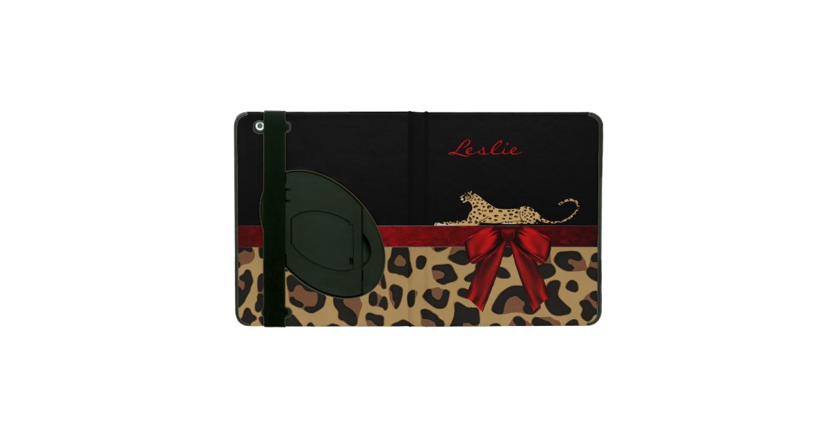Chic Jaguar iPad Case With Stand Zazzle