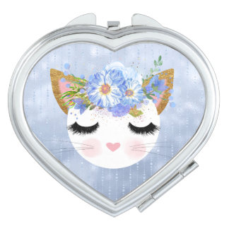 Chic Kitty Compact Mirror