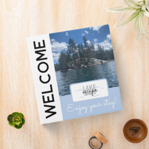 Chic Lake House Vacation Rental - Welcome Binder