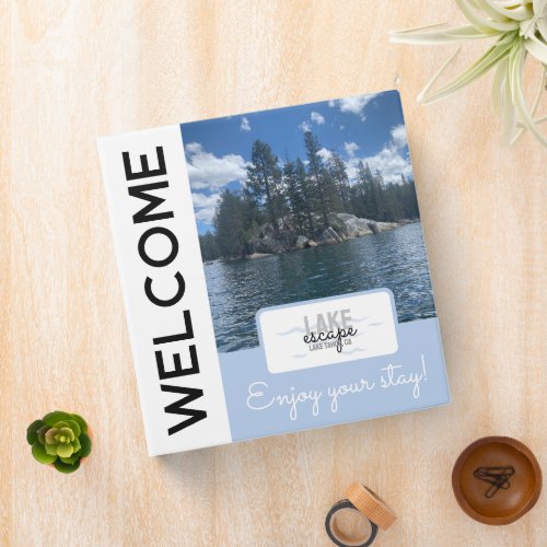 Chic Lake House Vacation Rental _ Welcome Binder