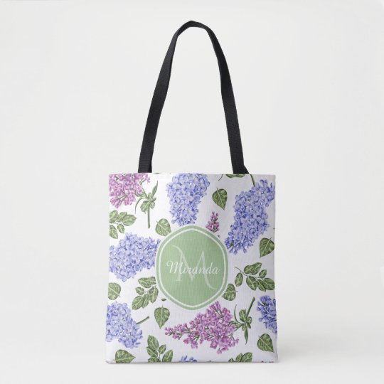 LYON Macrame Tote Bag, in Lilac