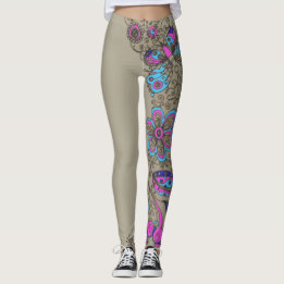 Chic - Leggings Flowers / Florals