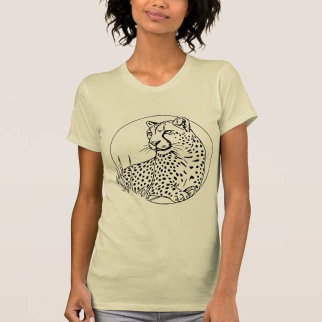 Chic Leopard – Bold & Stylish Everyday Wear T-Shirt (Front)