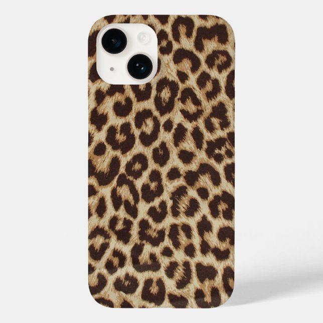Chic Leopard iPhone ID Case (Back)