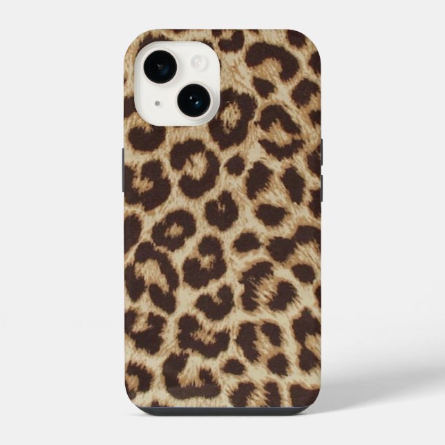 Chic Leopard iPhone ID Case (Back)