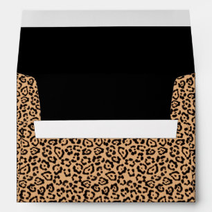 Chic Leopard Print Envelope