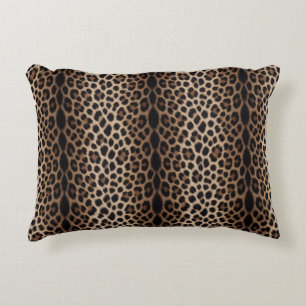 Chic Leopard Print Glamorous Style ✨ Accent Pillow