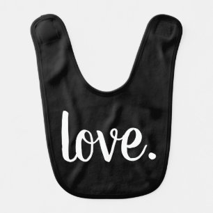 chic LOVE. script   Baby Bib