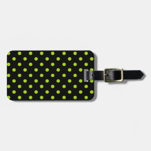 CHIC LUGGAGE / GIFT TAG  42 GREEN DOTS