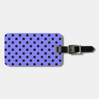 Chic Luggage / Gift Tag  Dots by GiftMePlease at Zazzle