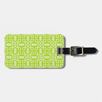 Chic Luggage/gift Tag_geo_1 Luggage Tag by GiftMePlease at Zazzle