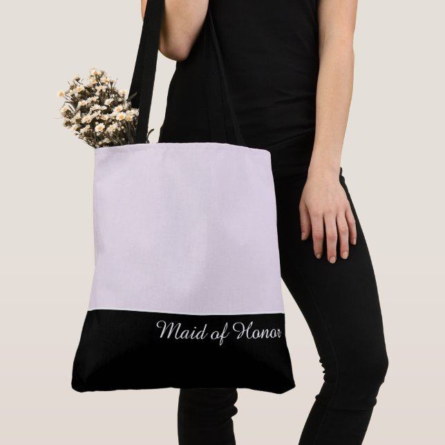 Chic Maid of Honor Tote Bag (Close Up)