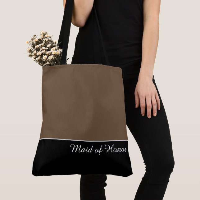 Chic Maid of Honor Tote Bag (Close Up)