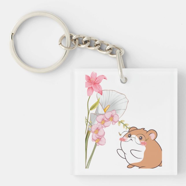 Chic Manhwa Portrait Keychain (Front)