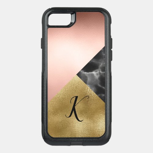 Chic Marble and Foil Look Otterbox iPhone 8 Case