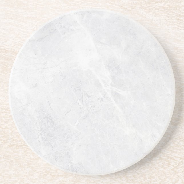 Chic Marble Finish Decorative Sandstone Coaster (Front)