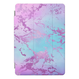 Chic Marble   Glitzy Glam Violet Purple Blue Ombre iPad Pro Cover