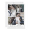 Chic Married and Bright Christmas Photo Thank You