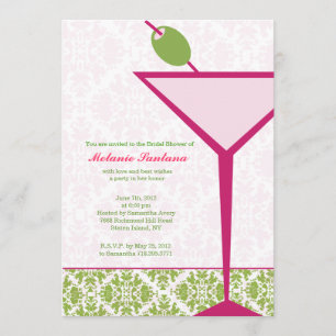 Chic Martini Bridal/Bachelorette/Birthday Invite
