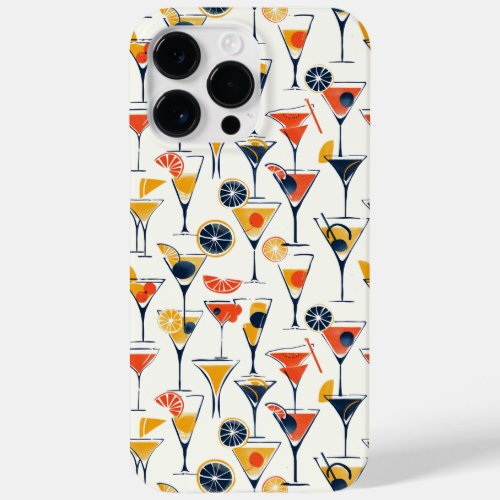 Chic Martini Vibes Case_Mate iPhone 14 Pro Max Case