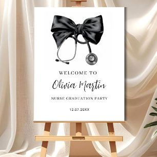Chic Medical School Graduation Welcome Foam Board