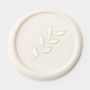 Chic Minimalist Leaf Wax Seal Wax Seal Sticker