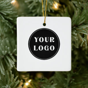 Chic, Minimalist, Stylish & Customizable Ceramic Ornament