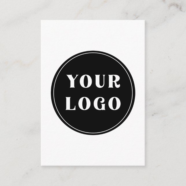 Chic, Minimalist, Stylish & Customizable Enclosure Card (Front)