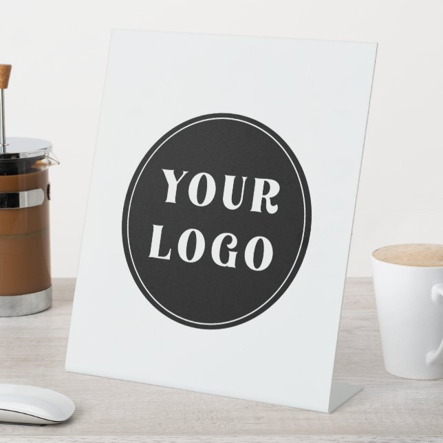 Chic, Minimalist, Stylish & Customizable Pedestal Sign (In SItu)