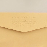 Address Embosser, Custom Embosser, Return Address Embossing Stamp, Paper  Embossing Stamp, Calligraphy Address Stamp, Wedding CS-10310 