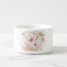 Chic Minimalist Wildflower Birth day Gift Art