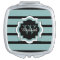 CHIC MIRROR COMPACT_SEAFOAM/BLACK STRIPES