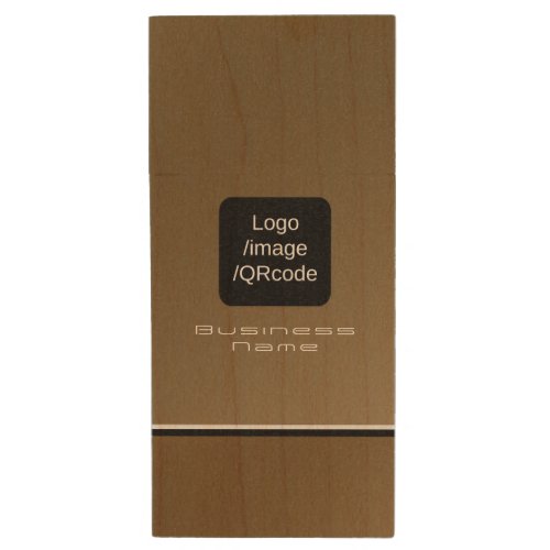Chic Modern Business Logo Brown