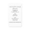 Chic modern fashion clothing business card