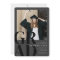 Chic Modern Photo Charcoal Graduation