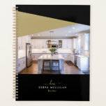 Chic Modern Realtor Spiral Agenda Planner<br><div class="desc">Stay organized with this Chic Modern Realtor Spiral Agenda Planner CUSTOMIZE change or add text: Click the "Customize" button. By using the editing tools,  change all existing text or add your own text. You can also change the size,  font,  color and move all existing text.</div>