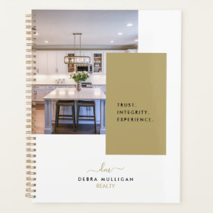 Chic Modern Realtor Spiral Agenda Planner