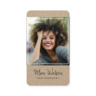 Chic Modern Script Typography Simple Photographer