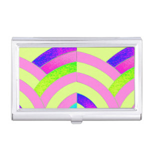 chic modern sophisticated stylish chevrons business card case