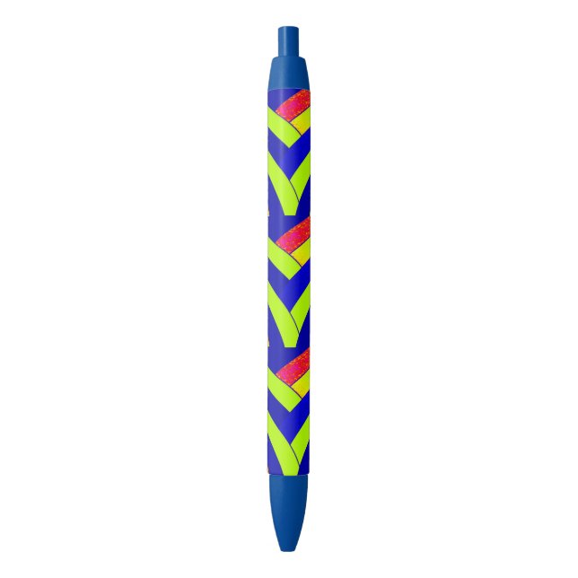 chic modern stylish chevrons pen (Front Vertical)