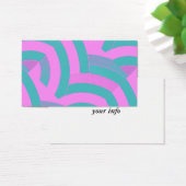 chic modern stylish pink/green chevrons (Desk)