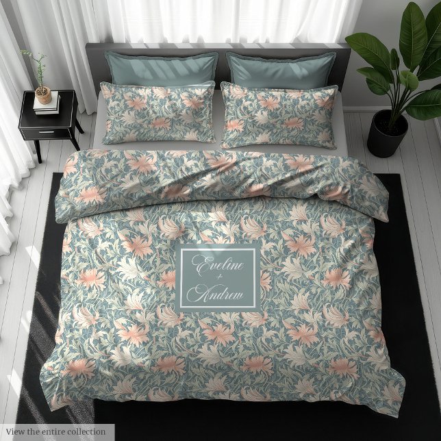 Chic Morris Style Pimpernel Pastel Duvet Cover (Chic Morris Style Pimpernel Pastel Duvet Cover)