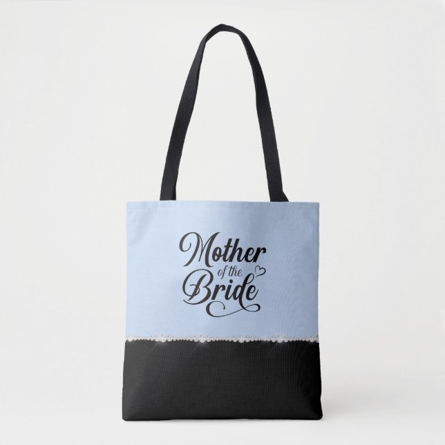 Chic Mother of  Bride Tote Bag (Front)