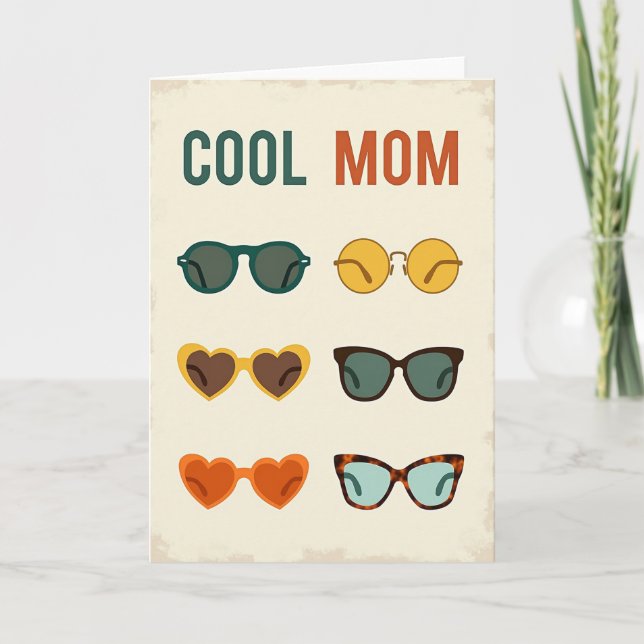 Chic Mothers Day Specs Card (Front)