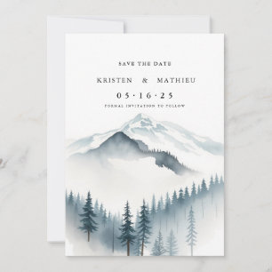 Chic Mountain Save The Date