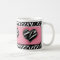 Chic My Heart Pink Zebra Print Mug