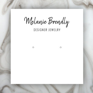 Wholesale Custom Earring Cards  Personalized Jewelry Cards