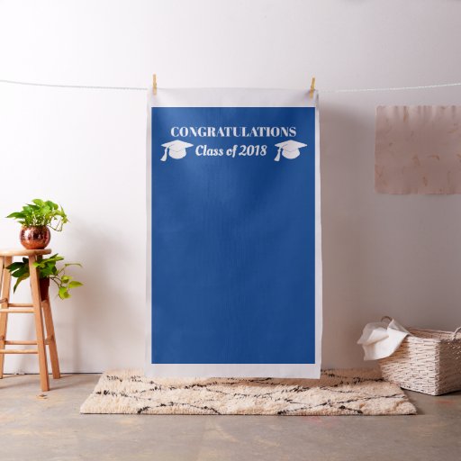 Chic Navy Blue Diy Graduate Photo Booth Backdrop
