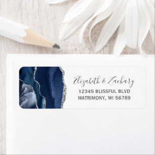 Wedding Return Address Labels | Zazzle