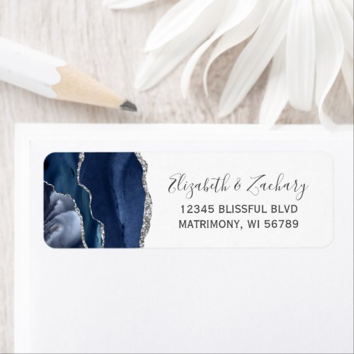 RETURN ADDRESS LABELS - CHIC INVITATION SUITES